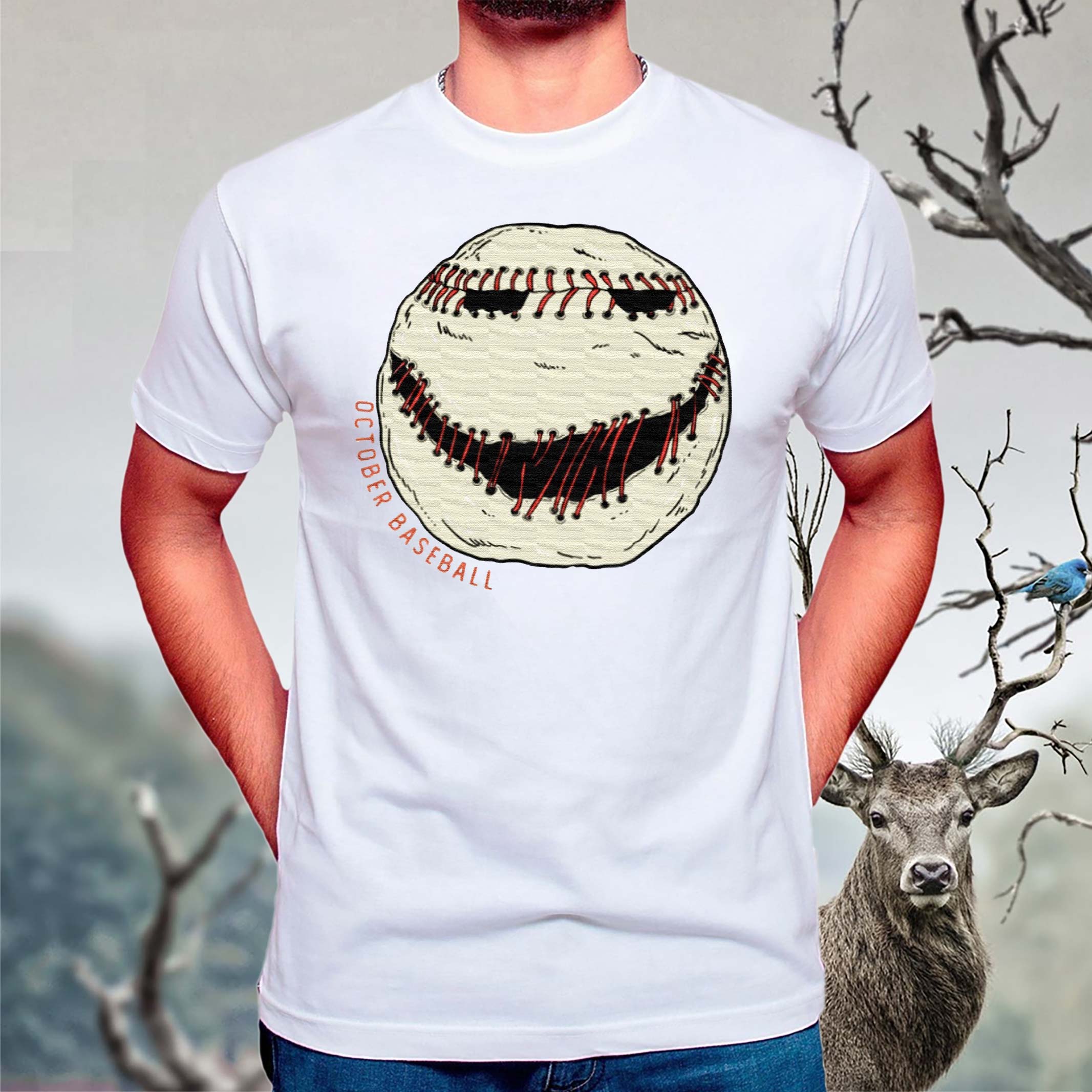 jack skellington baseball shirt
