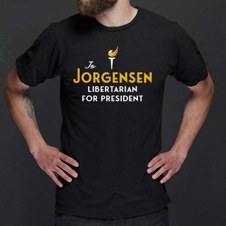 jorgensen for president shirt