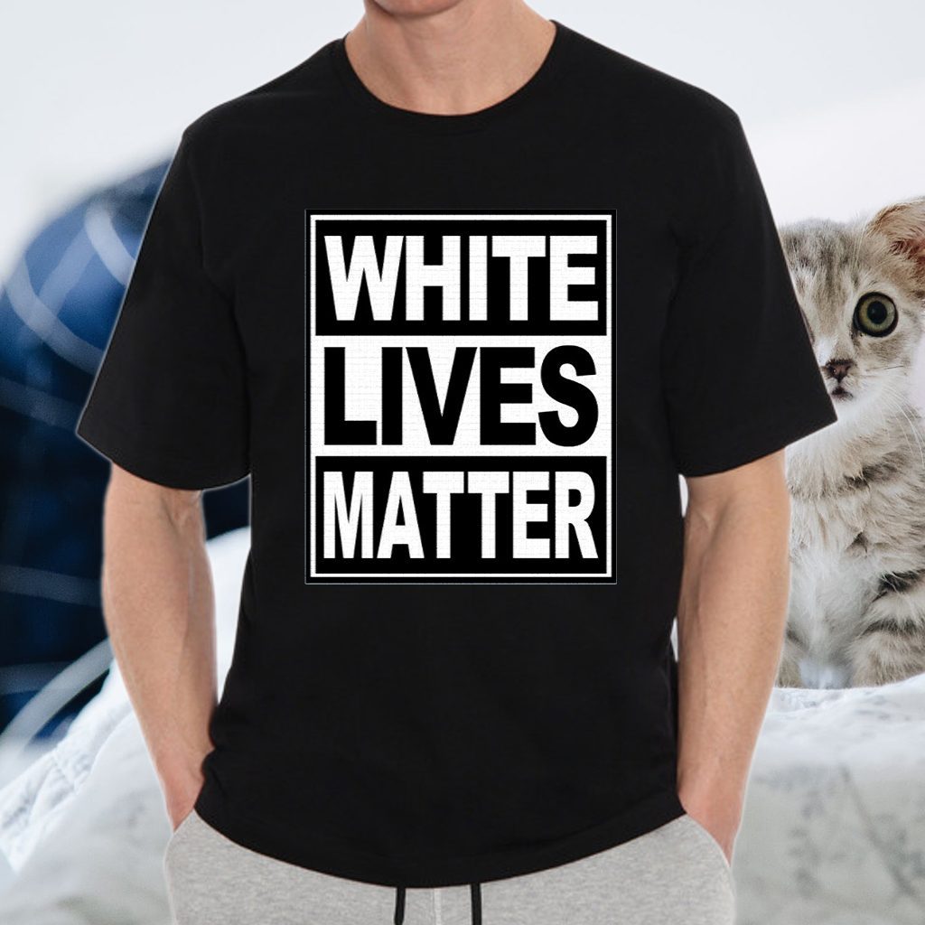 white live matter t shirt