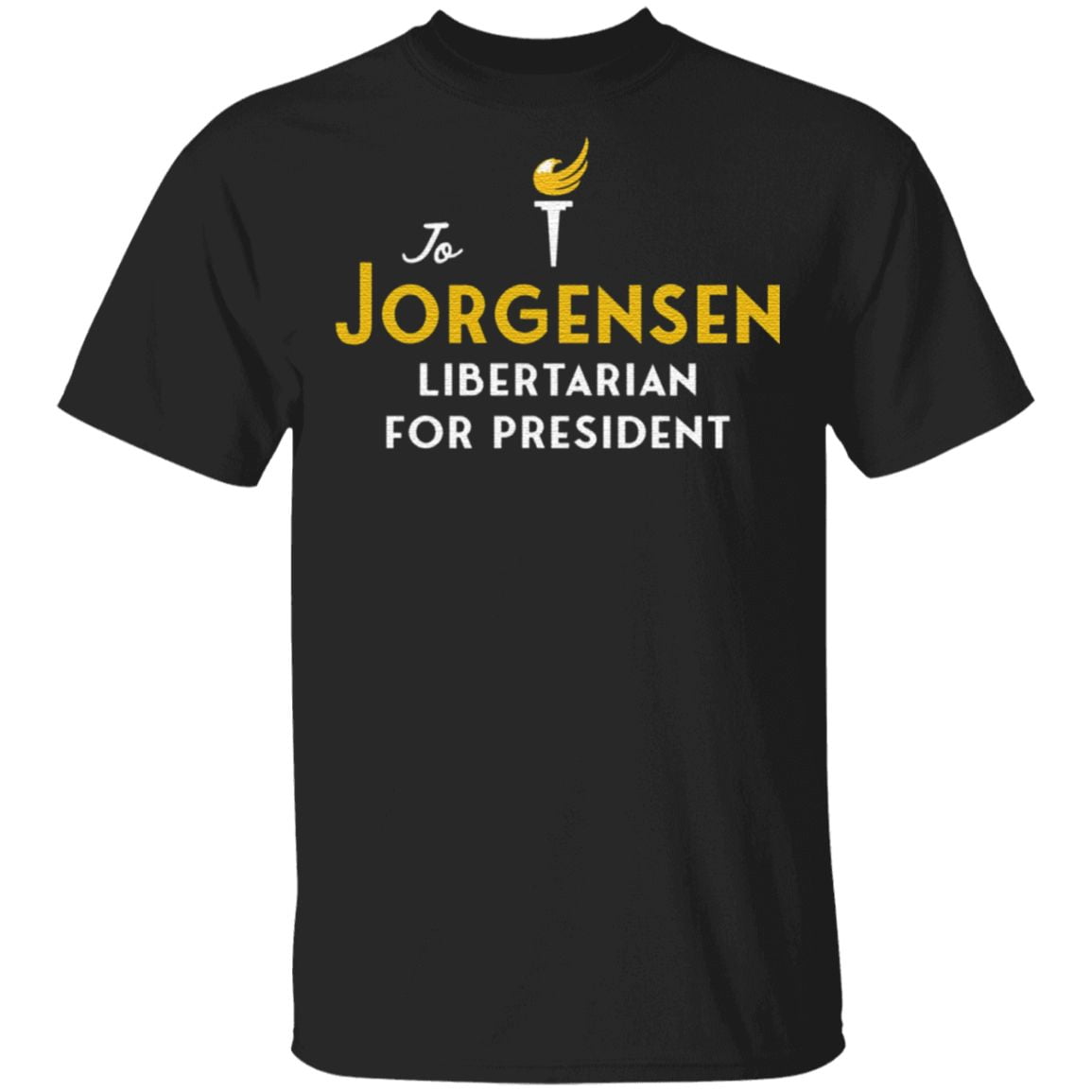 jorgensen for president shirt