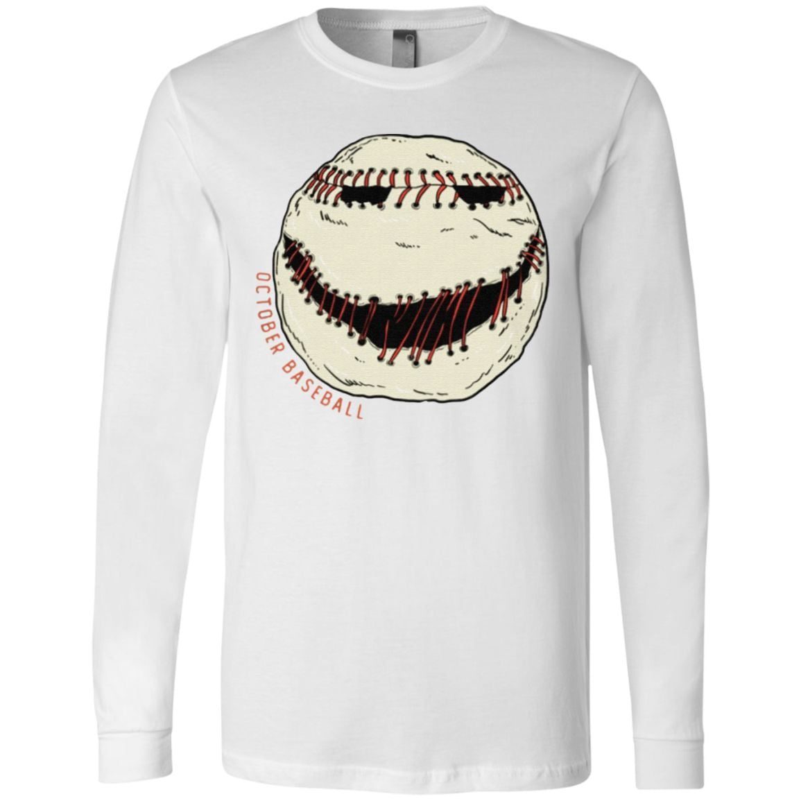 jack skellington baseball shirt