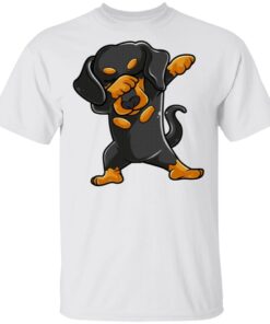 Cute Dabbing Dachshund Shirt Funny Dachshund Dab T-Shirt