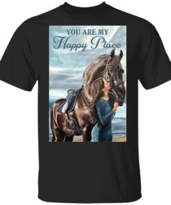 Horse You Are My Happy Place Vertical Poster Shirt