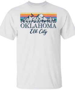 Elk City Oklahoma Retro Vintage Aesthetic T-Shirt