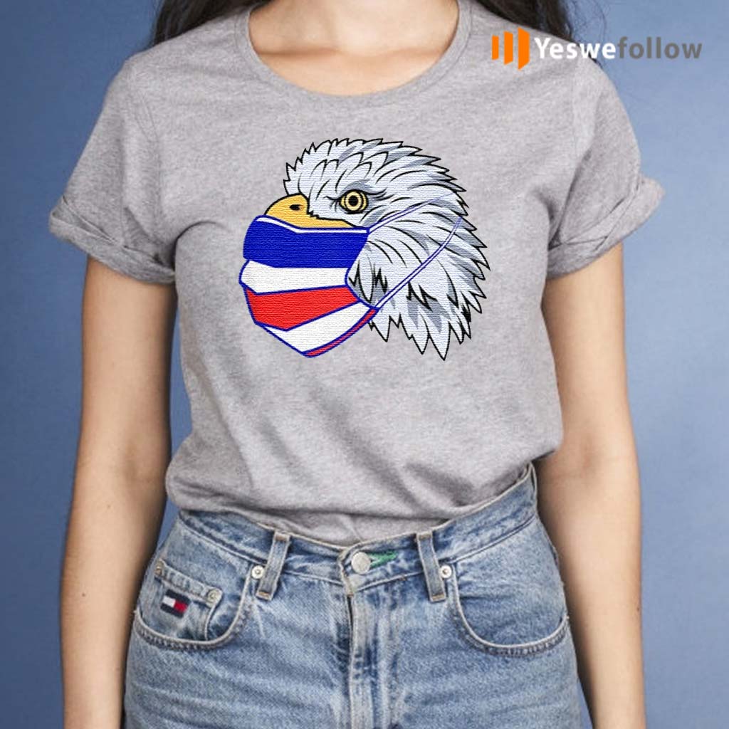 Eagle-In-American-Flag-Colors-T-Shirts
