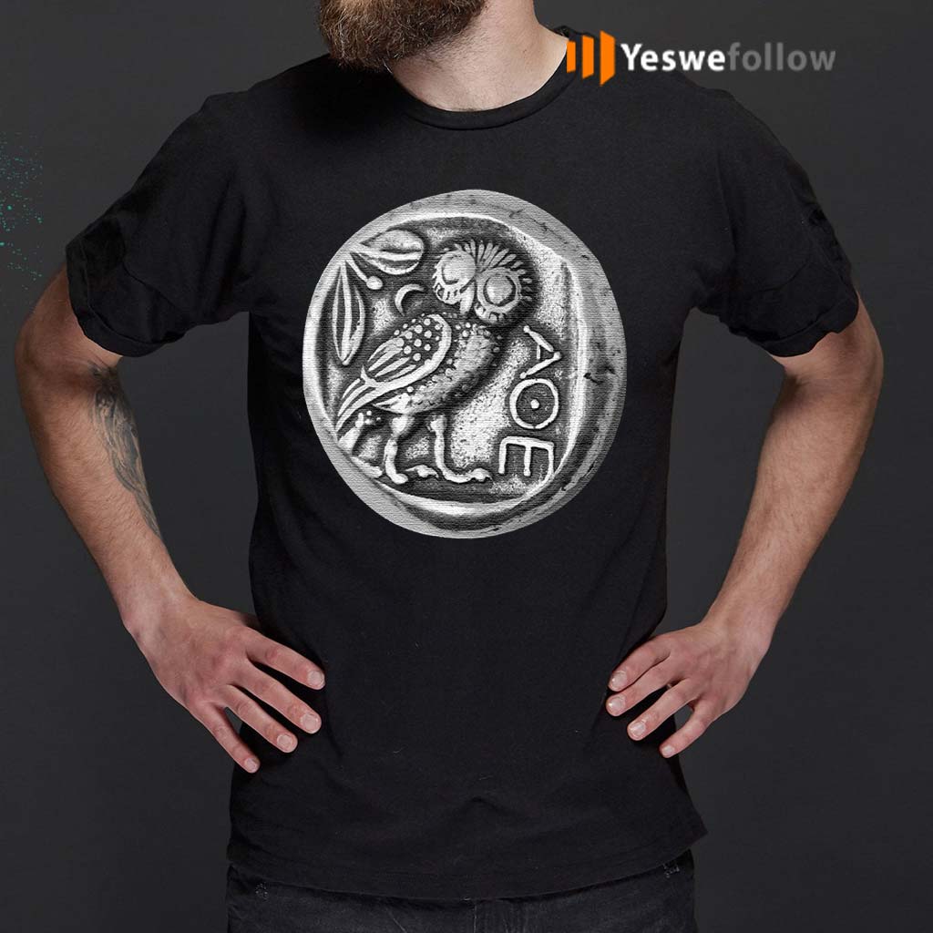 Owl-of-Athena-Coin-Minerval-AOE-T-Shirt