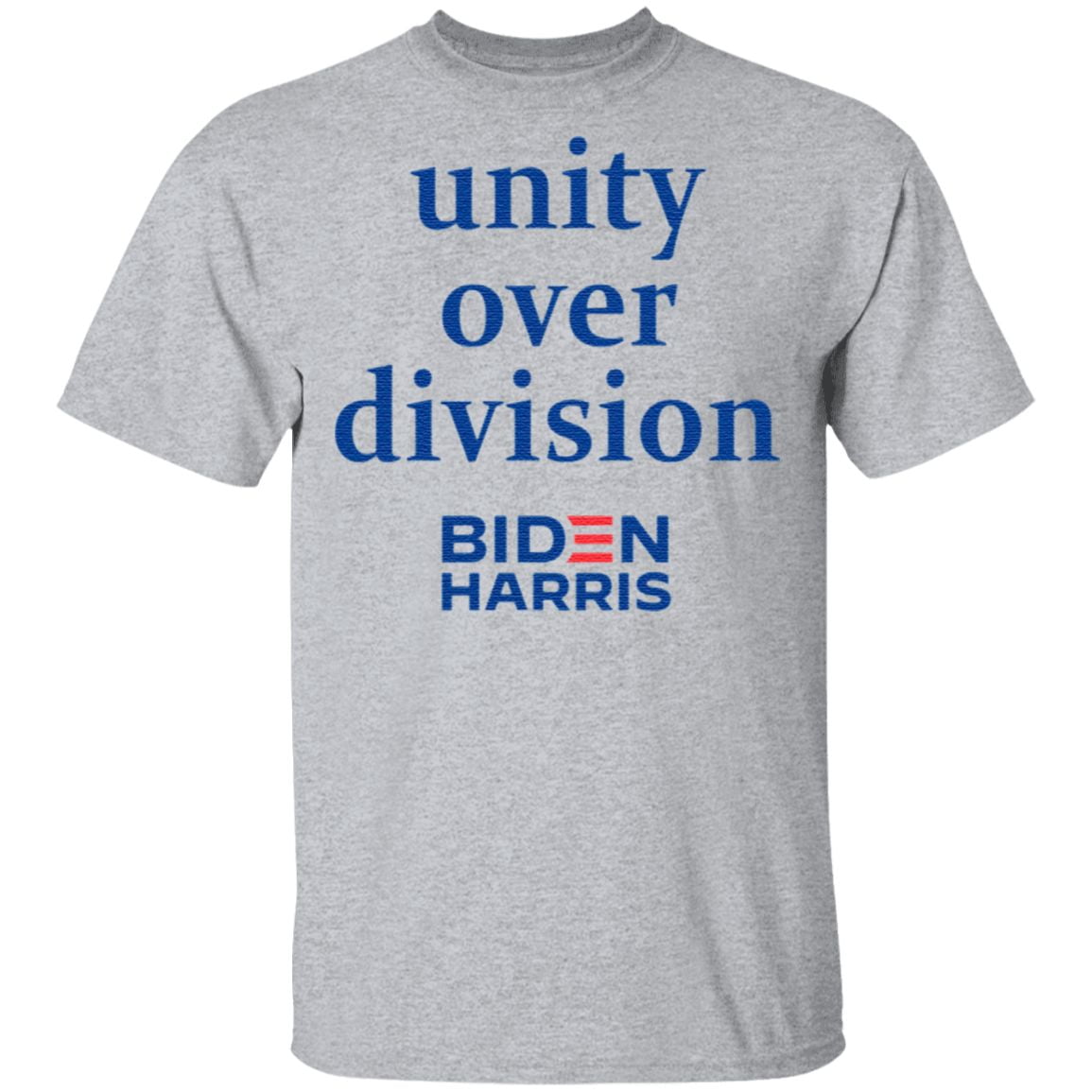 Unity Over Division Biden For President T Shirt