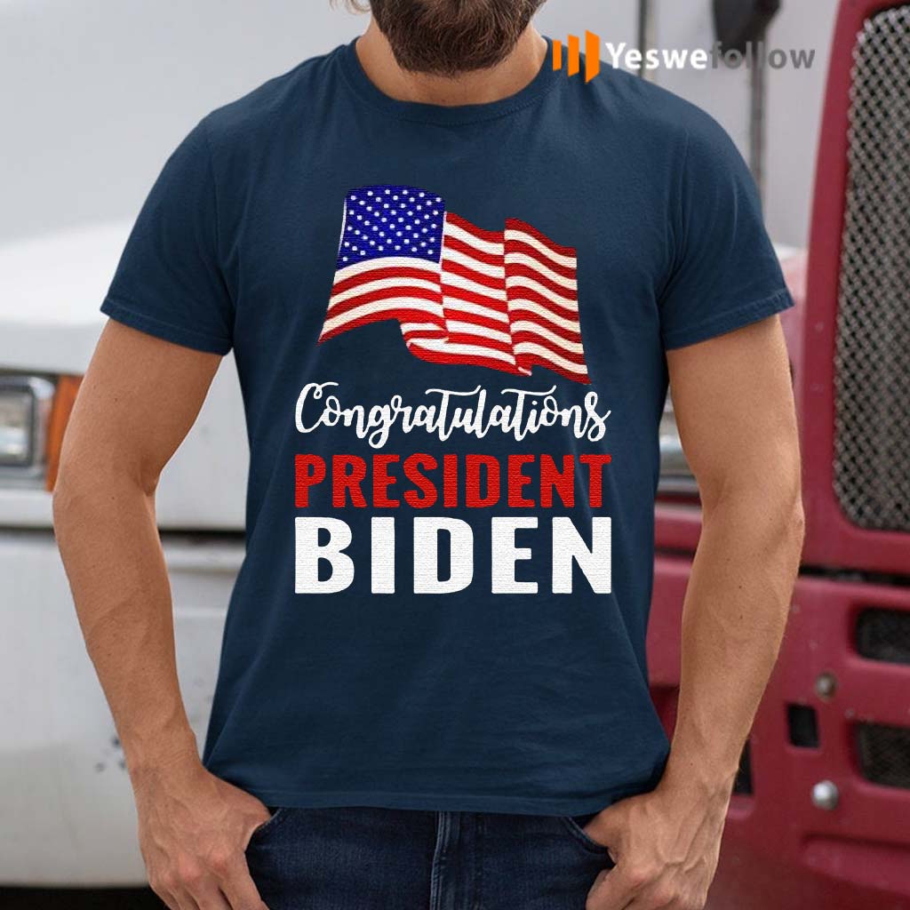 Congratulations-President-Biden-American-Flag-Tee-Shirts