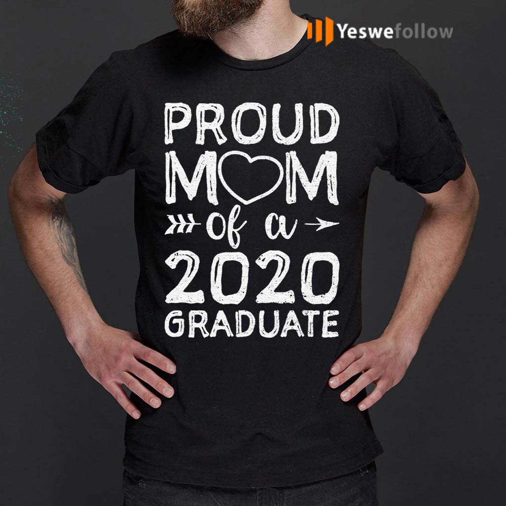 Proud-Mom-Of-A-2020-Graduate-T-Shirts