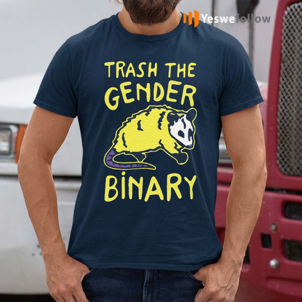 Raccoon-Trash-The-Gender-Binary-Shirts