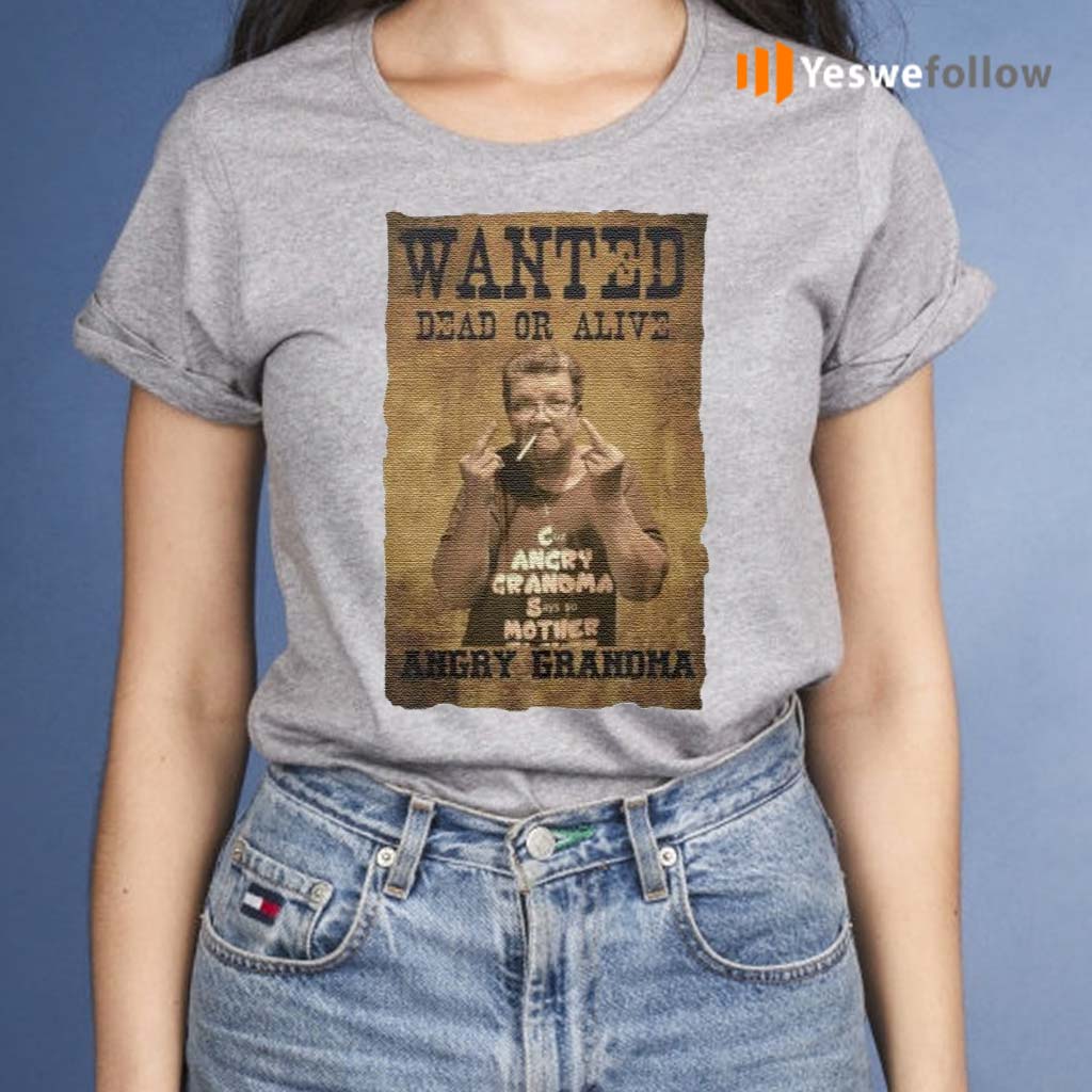 wanted dead or alive shirt