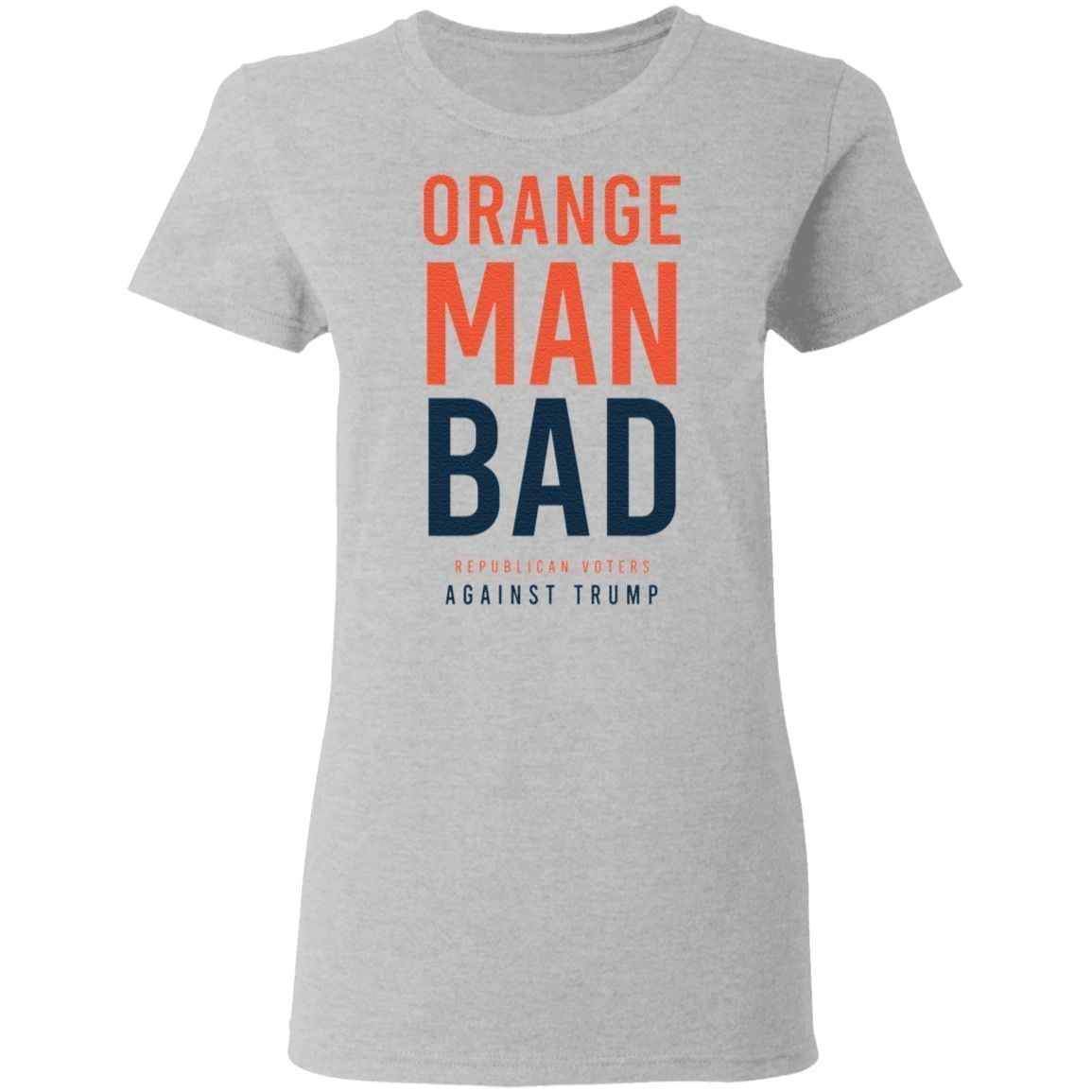 npc orange man bad republican voters against trump shirt