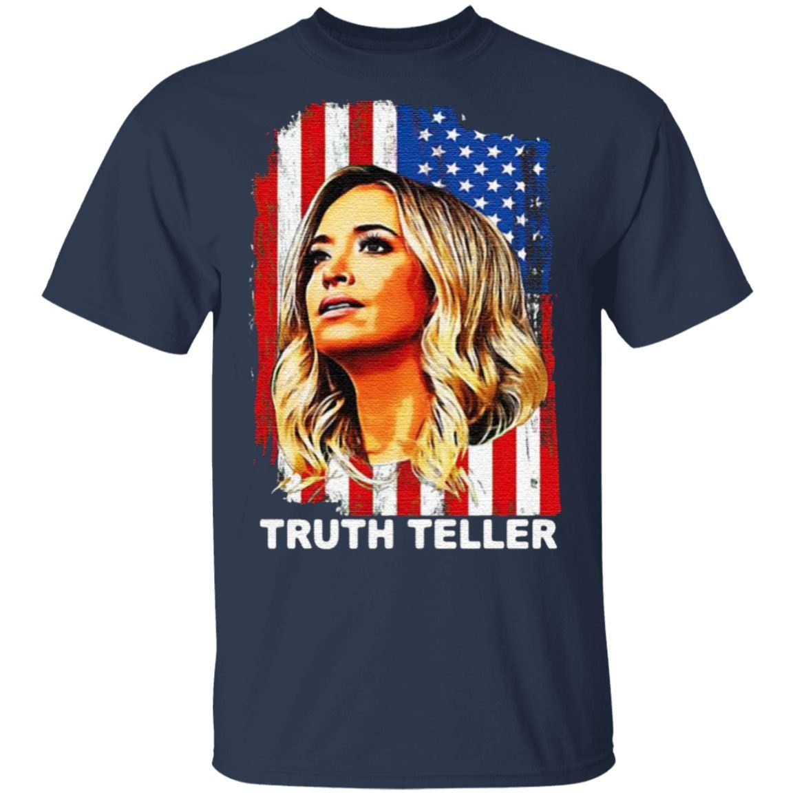 Kayleigh Mcenany Truth Teller American Flag T Shirt