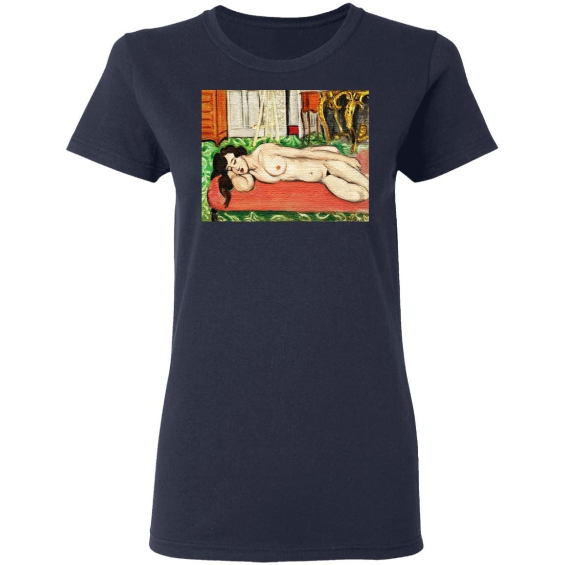 Reclining Nude on a Pink Couch Henri Matisse T-Shirt