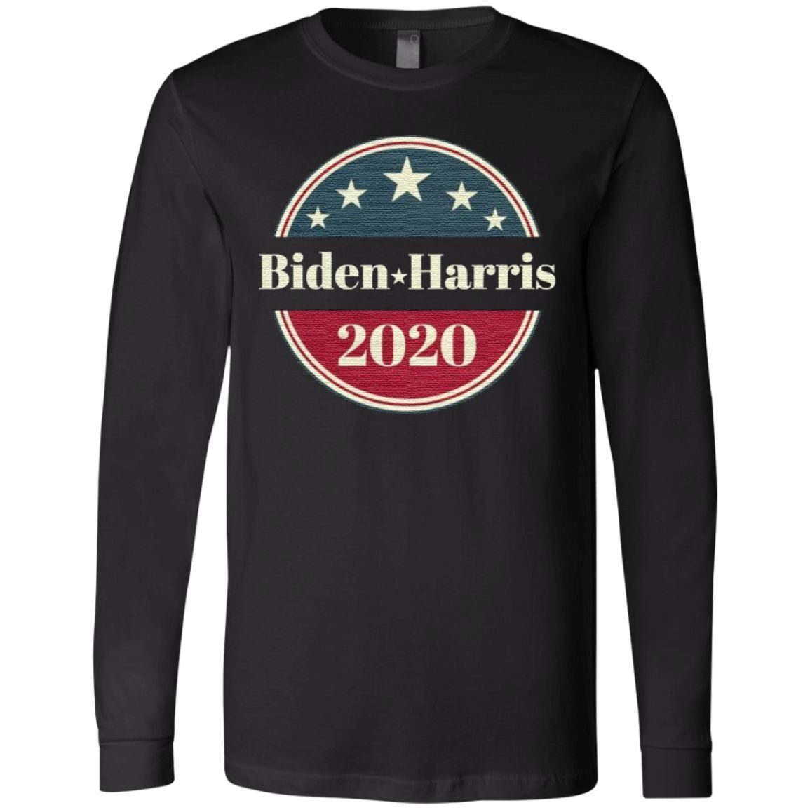 Biden Harris 2020 Circle Retro Campaign T Shirt