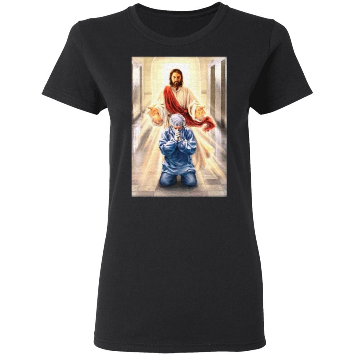 Merciful Jesus Bless Our Healthcare Heroes T Shirt