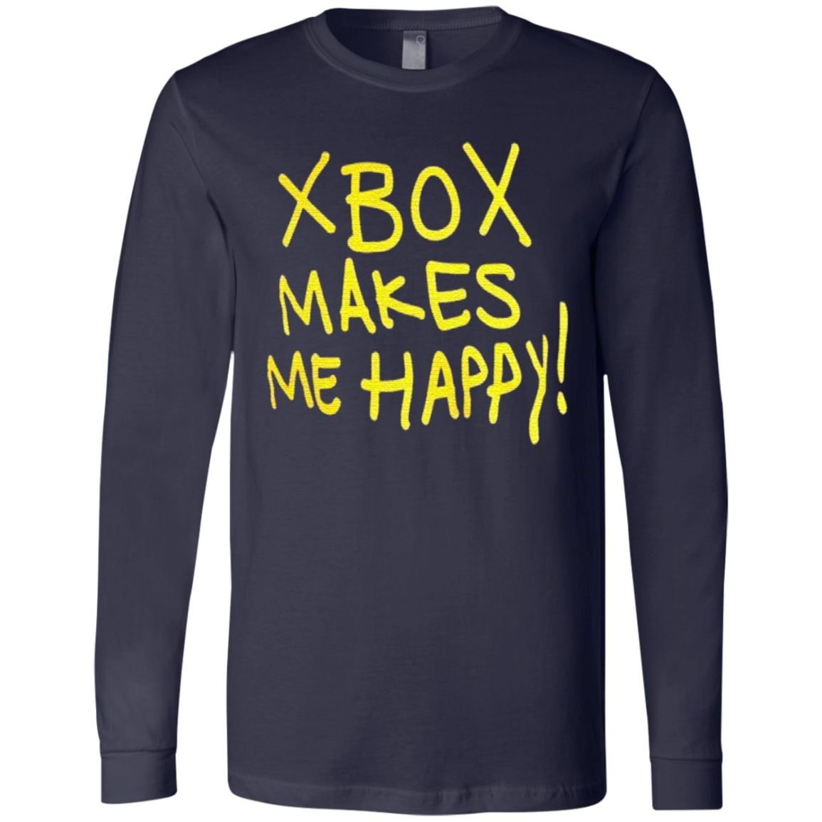 Xbox makes me happy t shirt