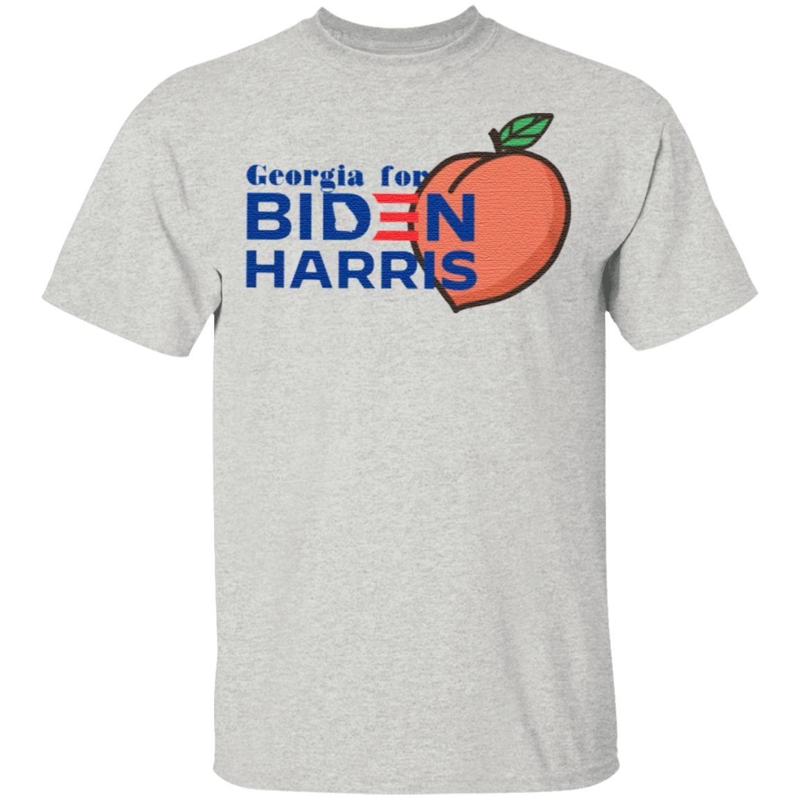 Georgia For Biden Harris Peach T Shirt