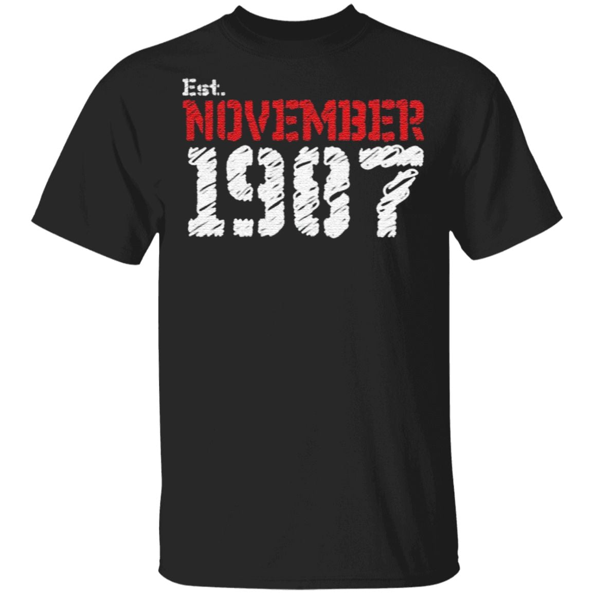 1987 birthday shirt