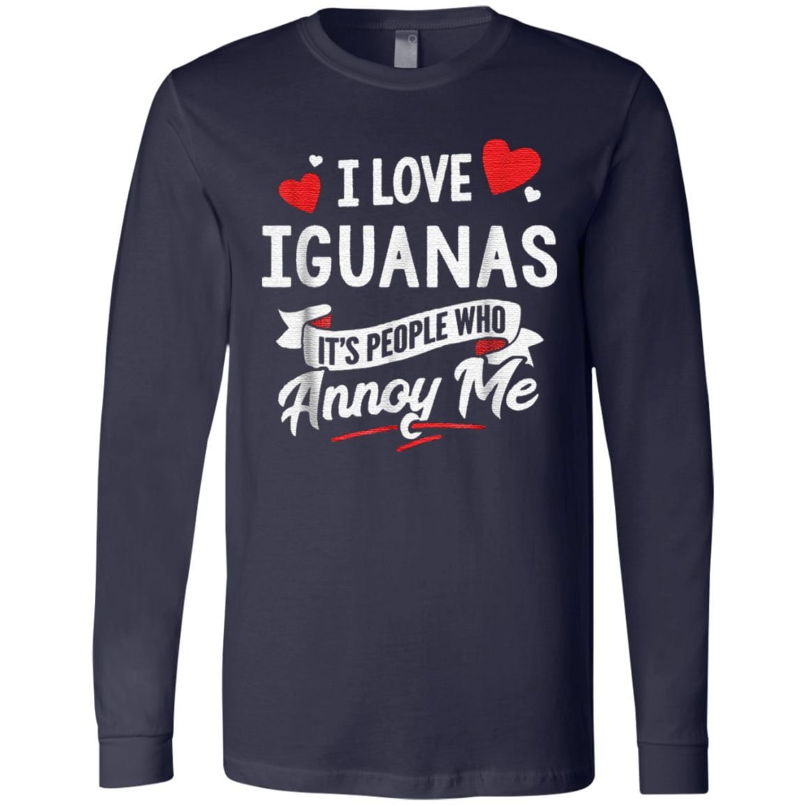 I Love Iguanas – It’s People Who Annoy Me TShirt