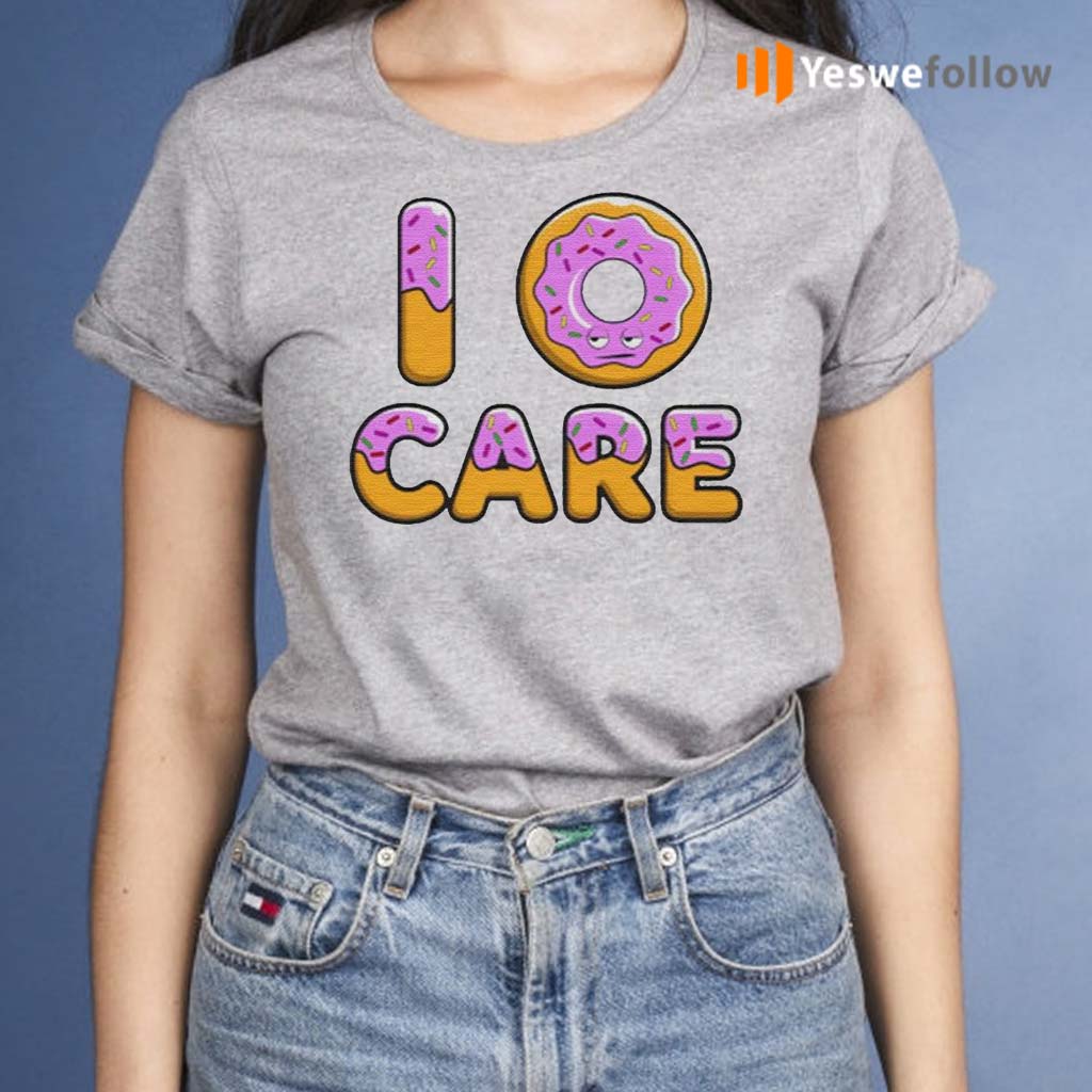 donut care shirt