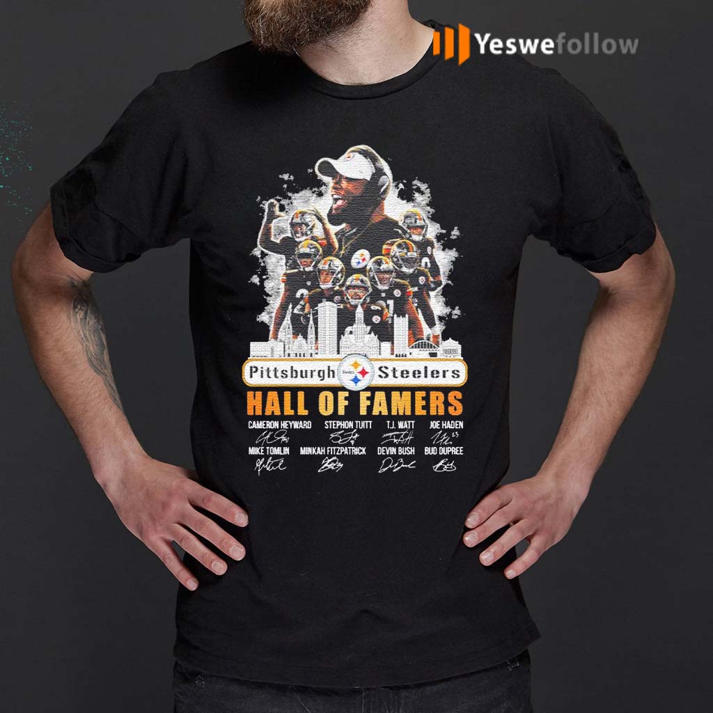 Pittsburgh-Steelers-Hall-Of-Famers-Player-Signatures-2020-t-shirts