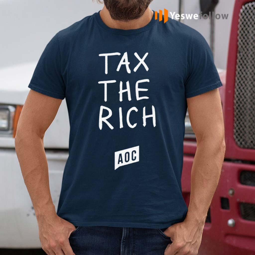 aoc tax the rich shirts