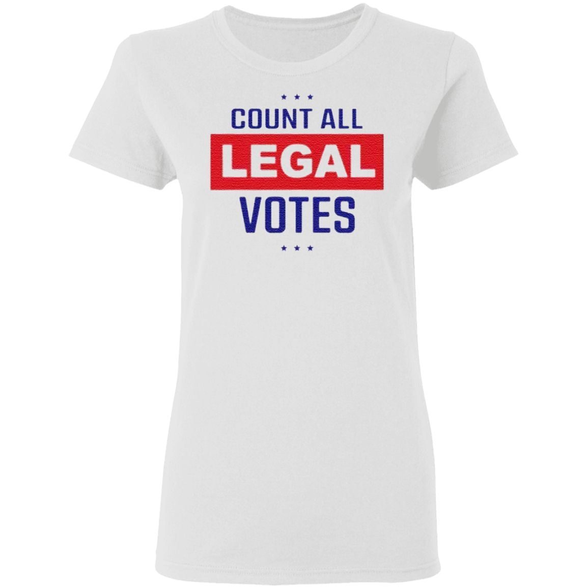 count all legal votes t shirt