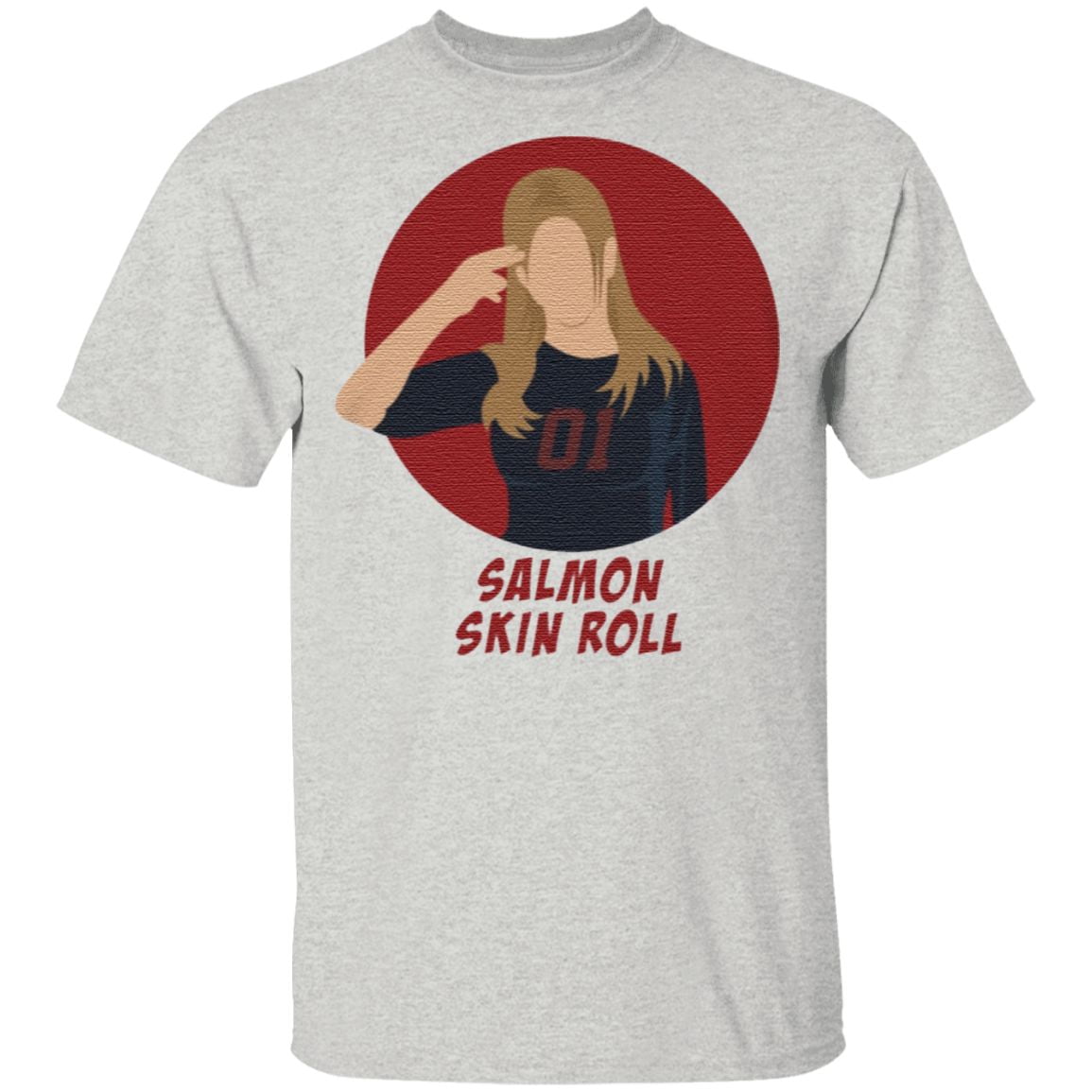 Rachel Salmon Skin Roll T Shirt