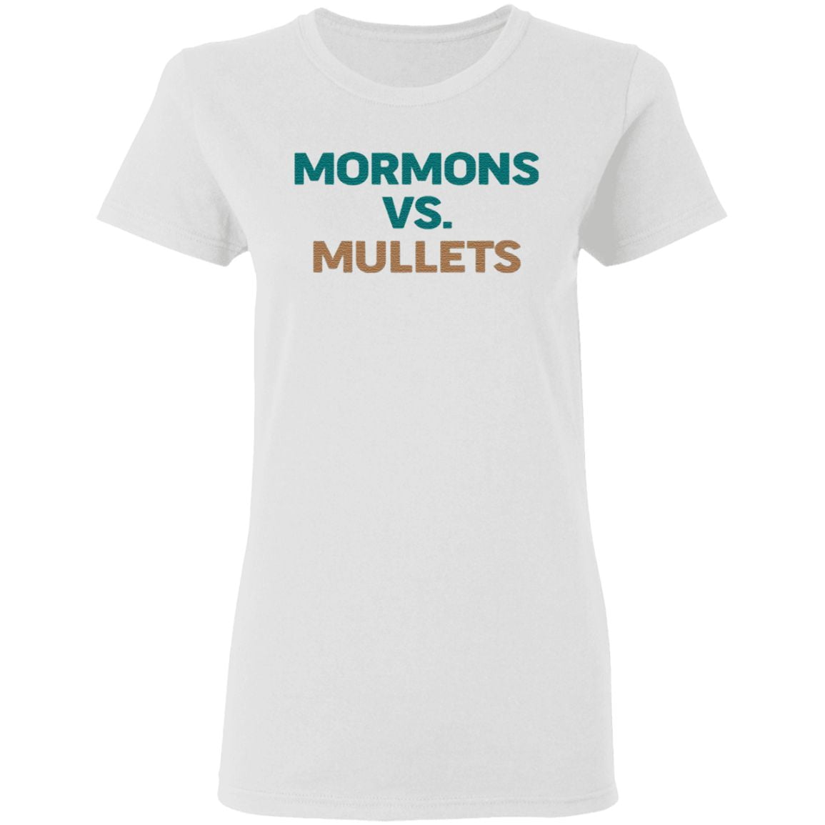 Mormons vs. Mullets T Shirt