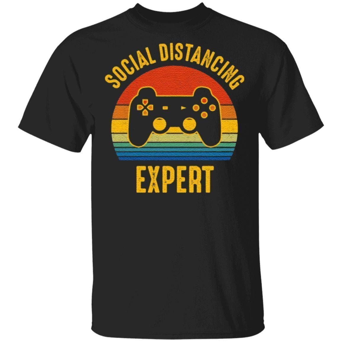 Social Distancing Expert Video Game T-Shirt