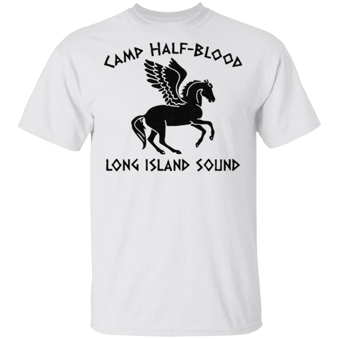 Horse Angel camp half blood long island sound t shirt