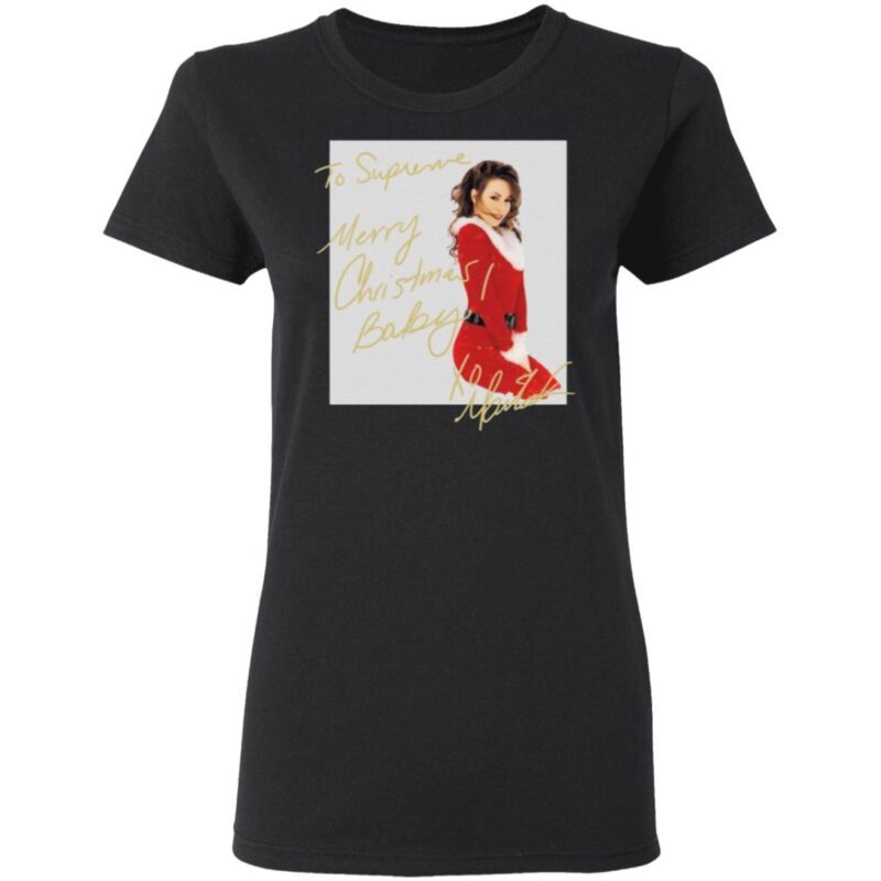 mariah carey supreme tshirt