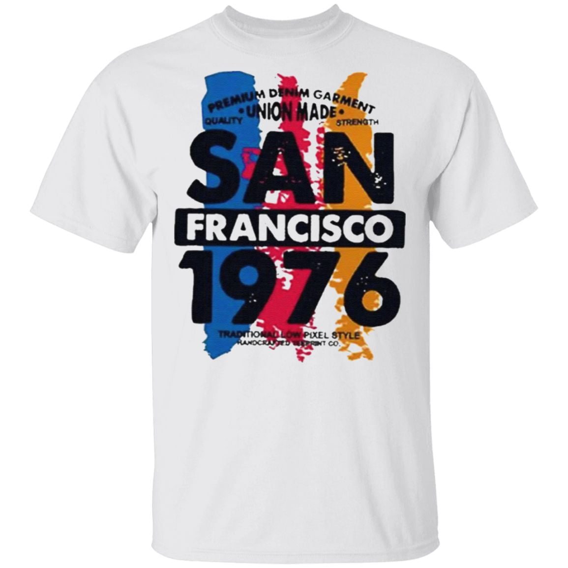 Union made san francisco 1076 t shirt