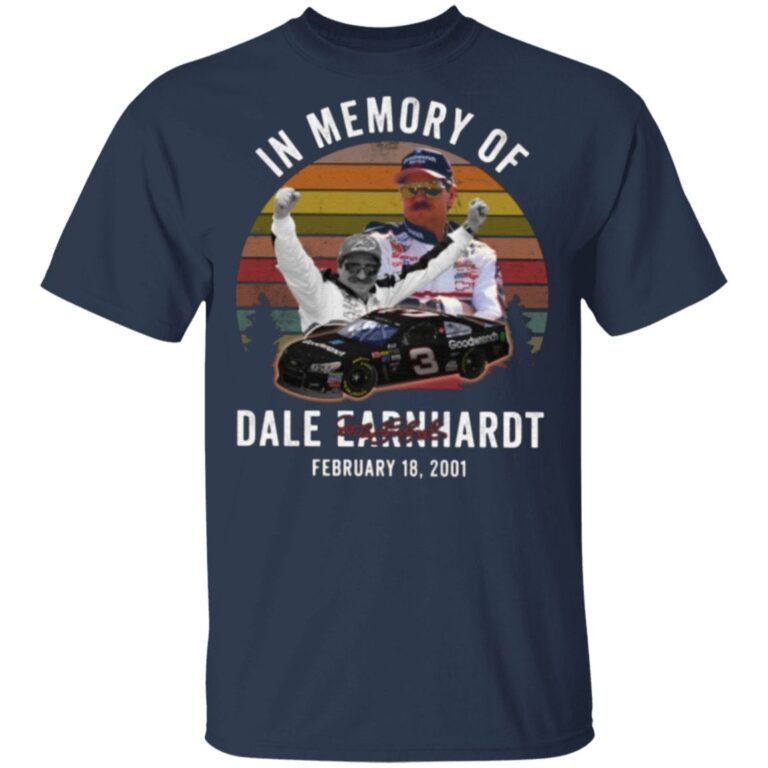 in memory of dale earnhardt shirt