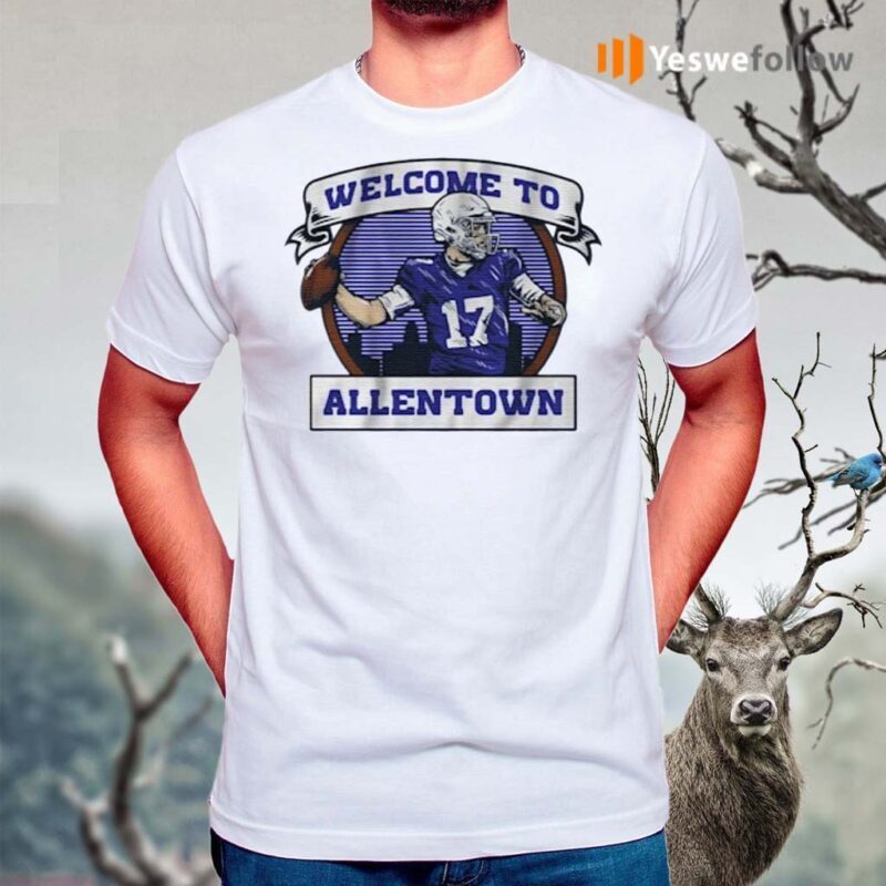 josh allen allentown shirt