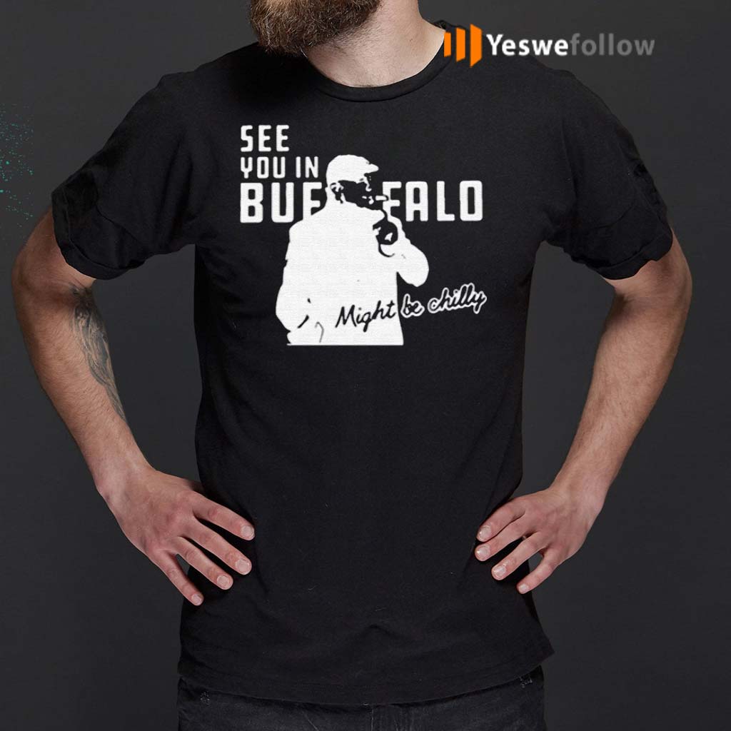 steve tasker see you in buffalo t shirt