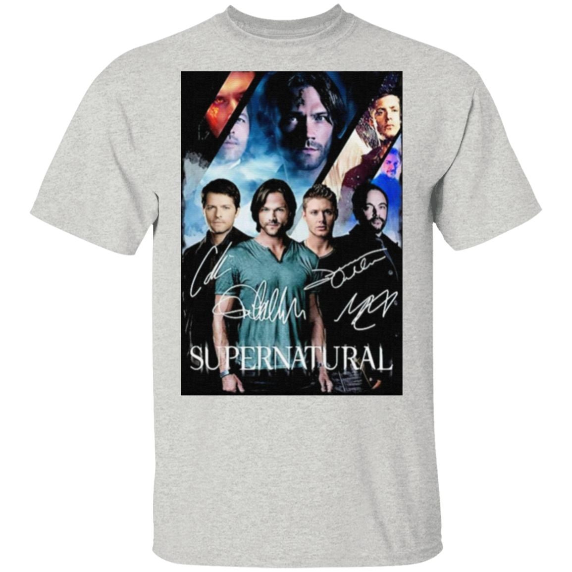 The Supernatural Movie Signature T Shirt - Yeswefollow