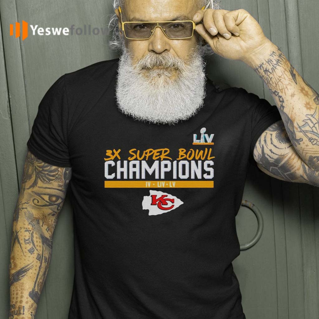 kansas-city-chiefs-3x-super-bowl-champions-Shirts
