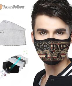 2nd Amendment Trump Law Cotton Face Mask 2nd Amendment Trump Law Sport Mask