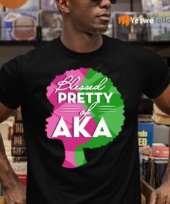 Aka Sorority 1908 Blessed Pretty Girl of Aka Shirts