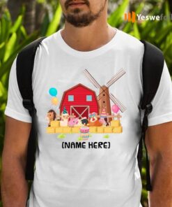 Birthday Farm With Animals T-Shirts