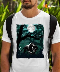 Black Panther In The Jungle T-Shirts