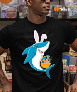 Bunny Shark Doo Doo Doo Easter Egg Shirt