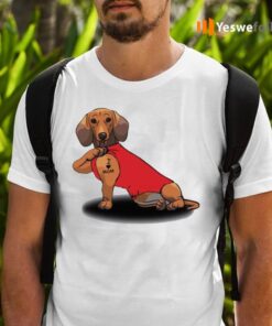 Dachshund Tattoo I Love Mom TeeShirt