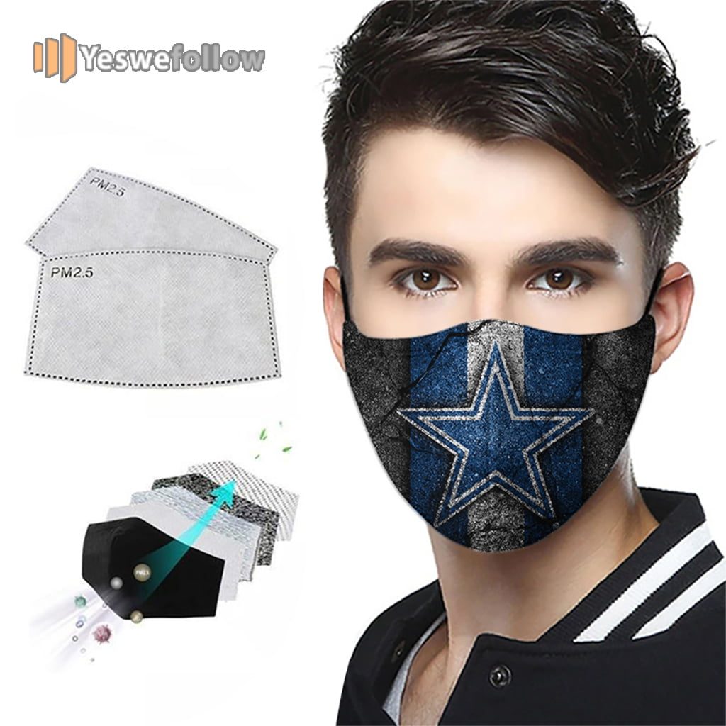 Dallas Cowboys 2021 Face Mask Dallas Cowboys Sport Mask