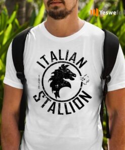 Italian Stallion Distressed T-Shirts