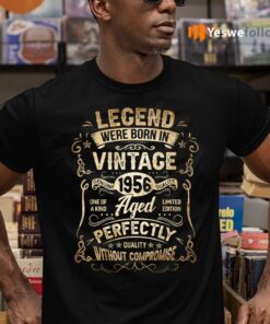 Legends Were Born in 1956 65th Birthday 65 Years Old T-Shirts