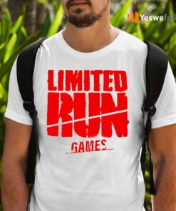 Limited Run Games March 2021 Monthly Shirts