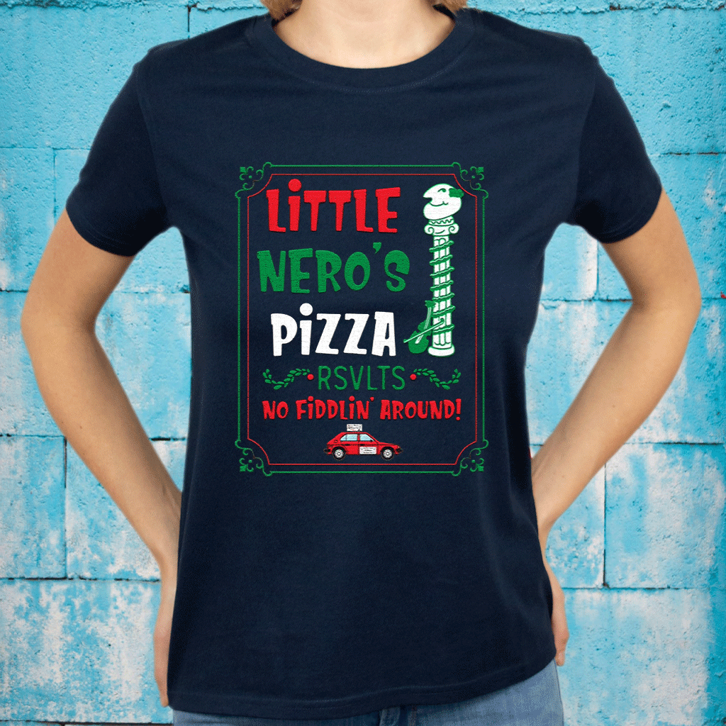 little neros pizza t shirt